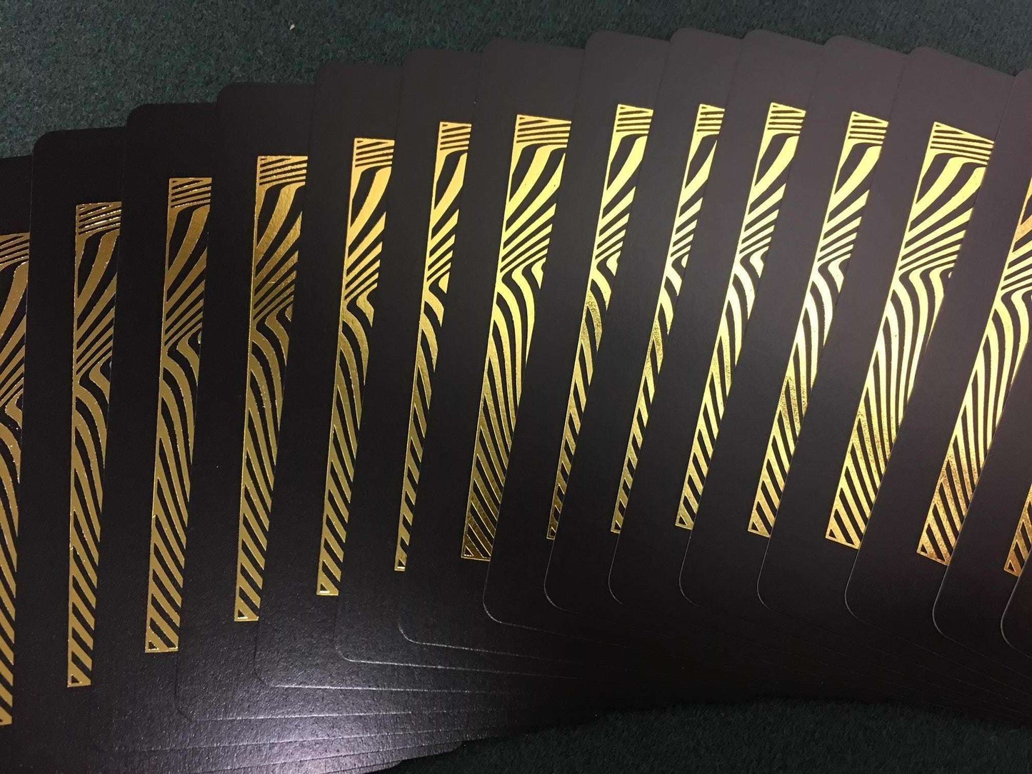 PlayingCardDecks.com-Royal Vortex Gold Foil Playing Cards Gemaco