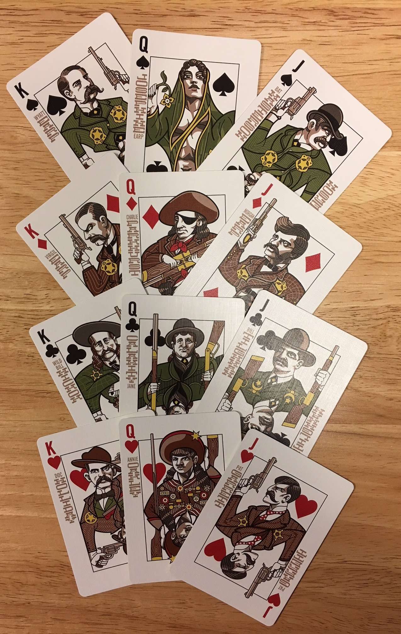 PlayingCardDecks.com-Wild West Bicycle Playing Cards