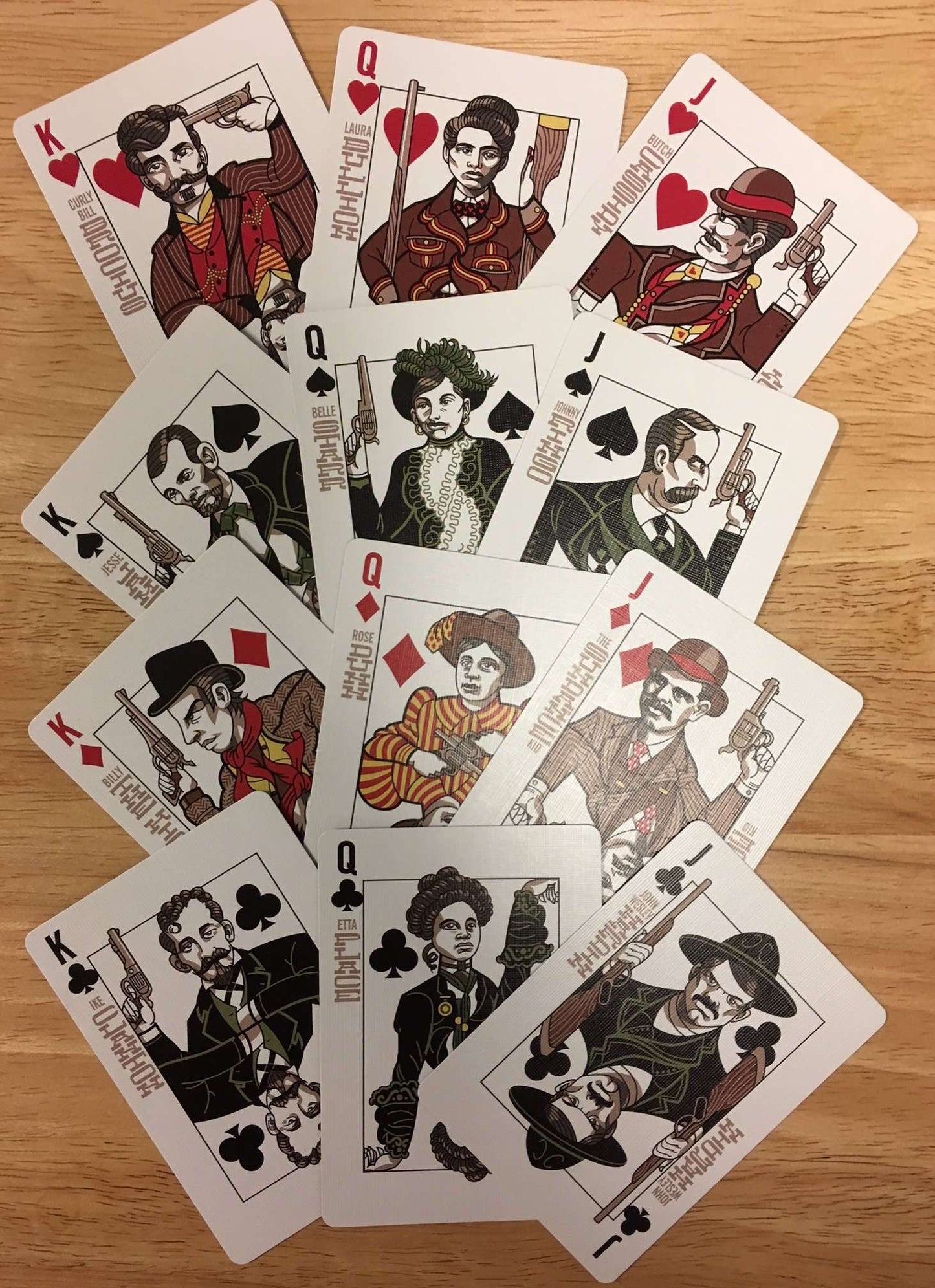 PlayingCardDecks.com-Wild West Bicycle Playing Cards