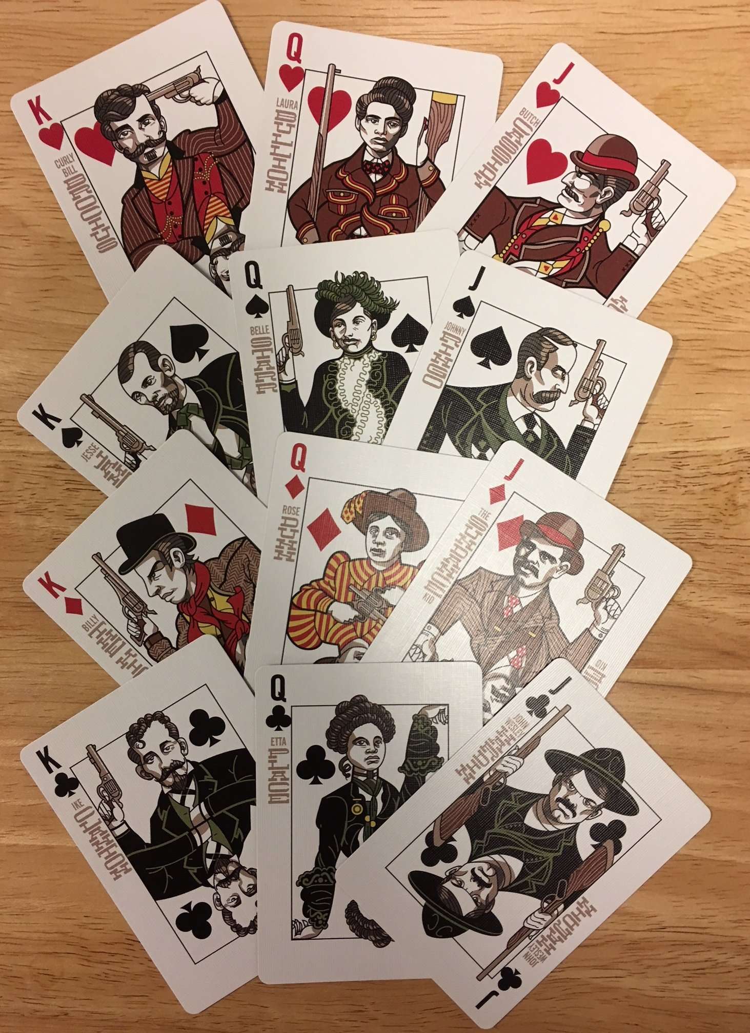 PlayingCardDecks.com-Wild West Bicycle Playing Cards
