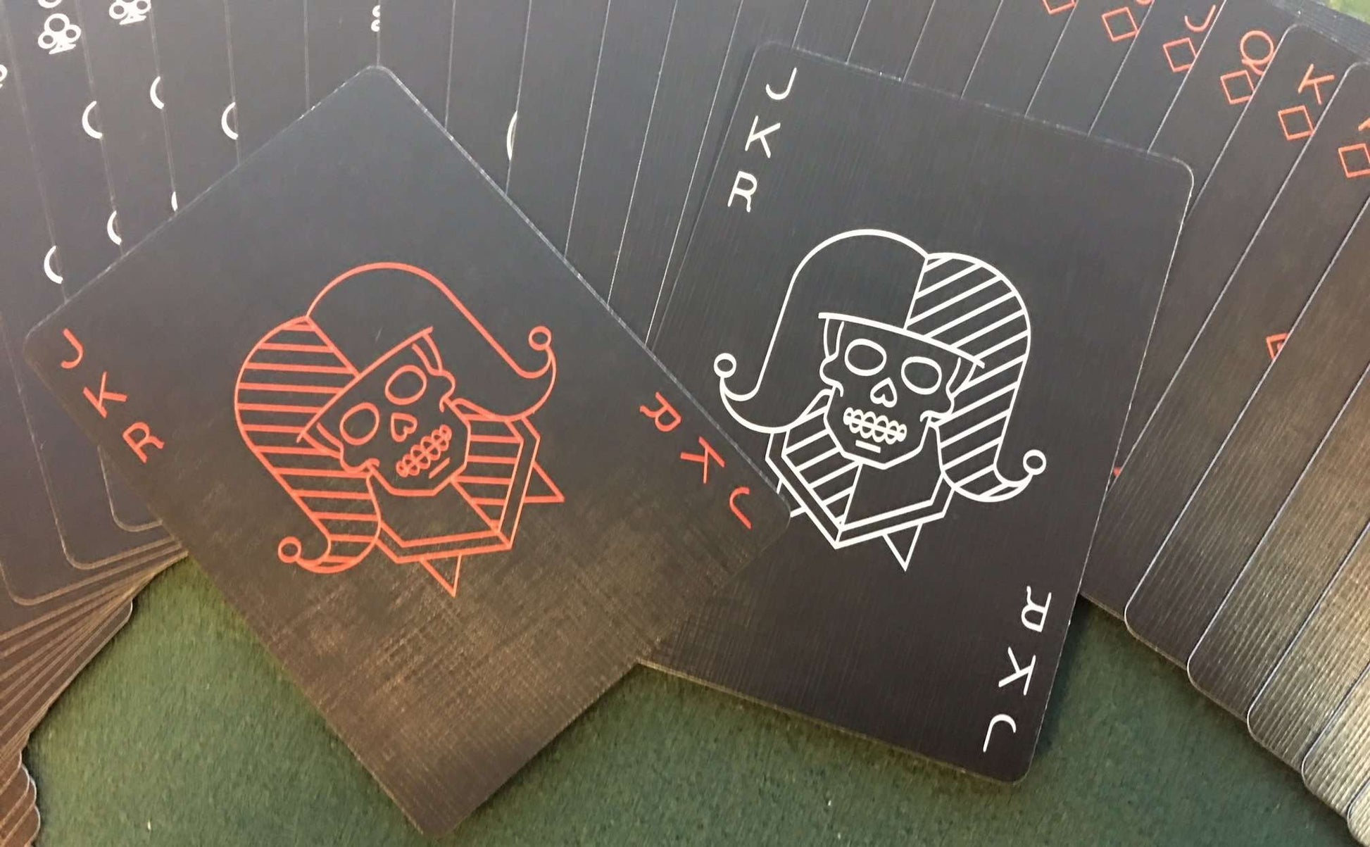 PlayingCardDecks.com-Pitch Black v2 Playing Cards Cartamundi