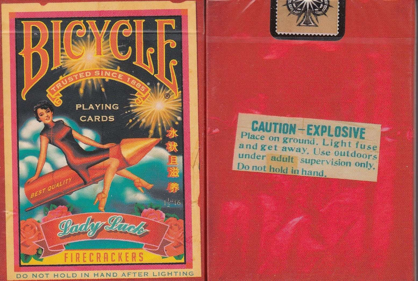 PlayingCardDecks.com-Firecracker Bicycle Playing Cards