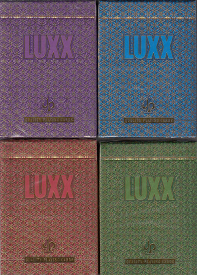 PlayingCardDecks.com-LUXX Elliptica Playing Cards LPCC: 4 Deck Set