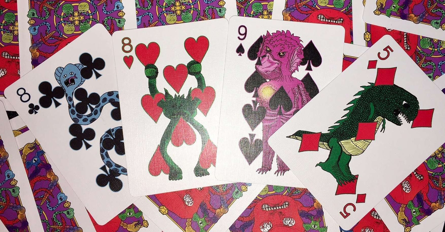 PlayingCardDecks.com-Ghoul Guys Playing Cards USPCC