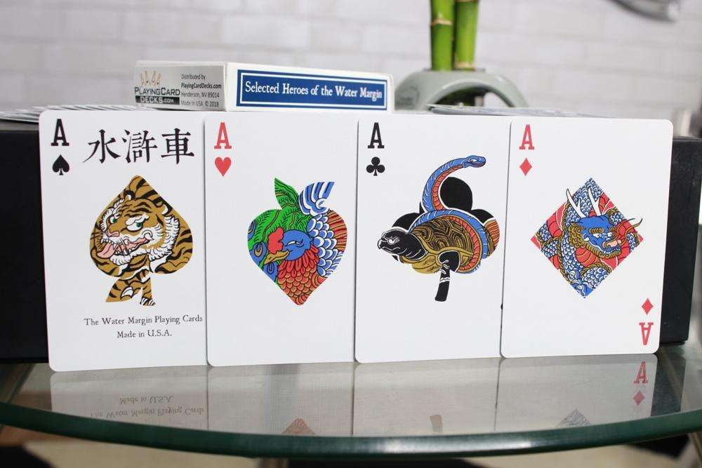 PlayingCardDecks.com-Water Margin Playing Cards USPCC