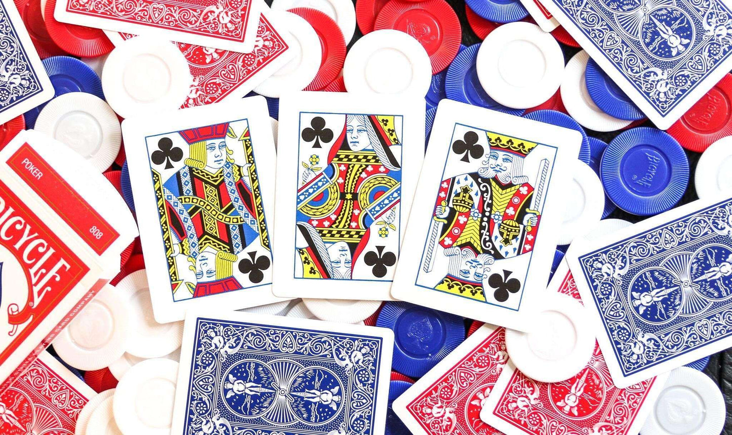 PlayingCardDecks.com-Gilded Faro Edition Bicycle Playing Cards