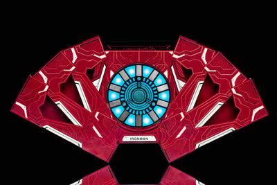 Iron Man Mark 33 Silver Playing Cards