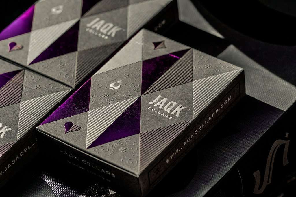 PlayingCardDecks.com-JAQK Cellars Amethyst Playing Cards USPCC