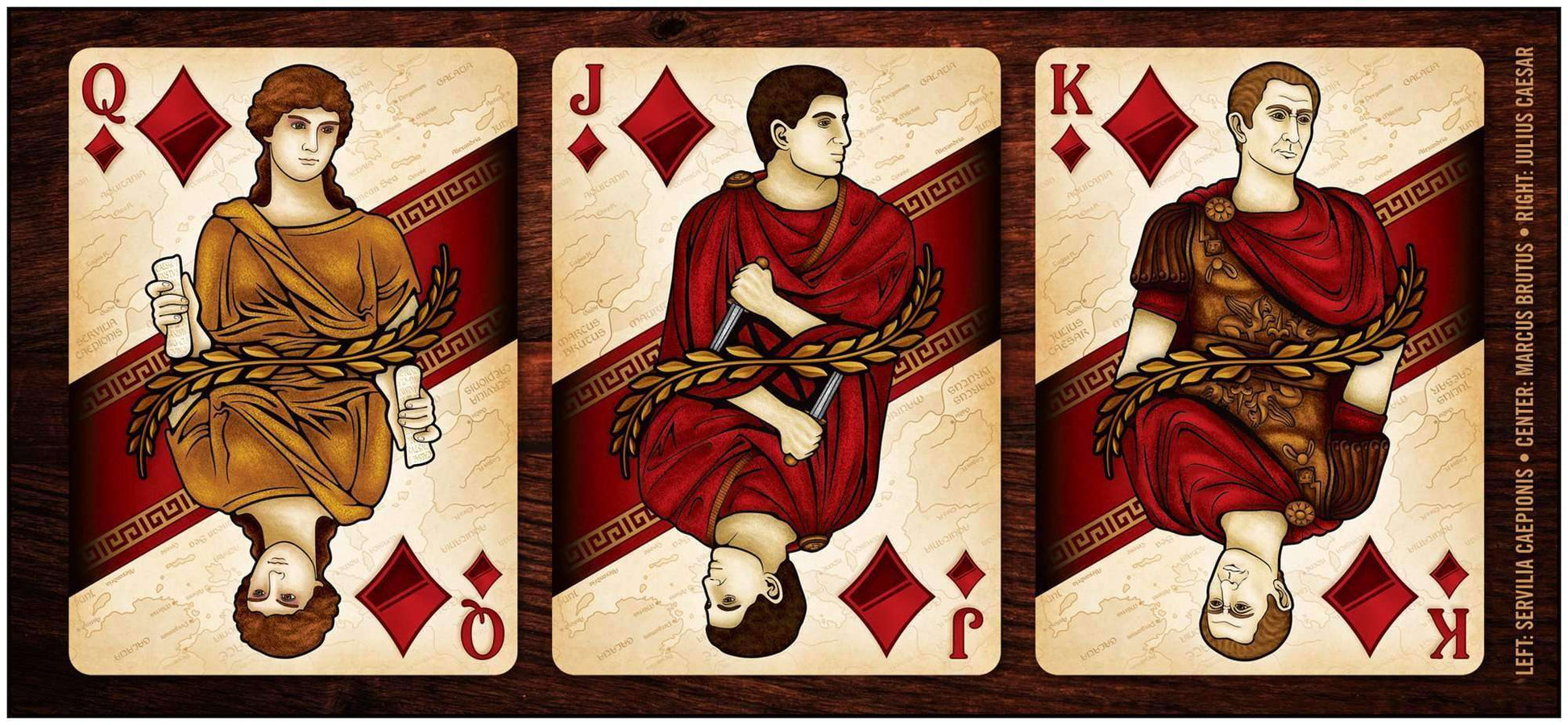 PlayingCardDecks.com-ROME: Caesar Playing Cards LPCC