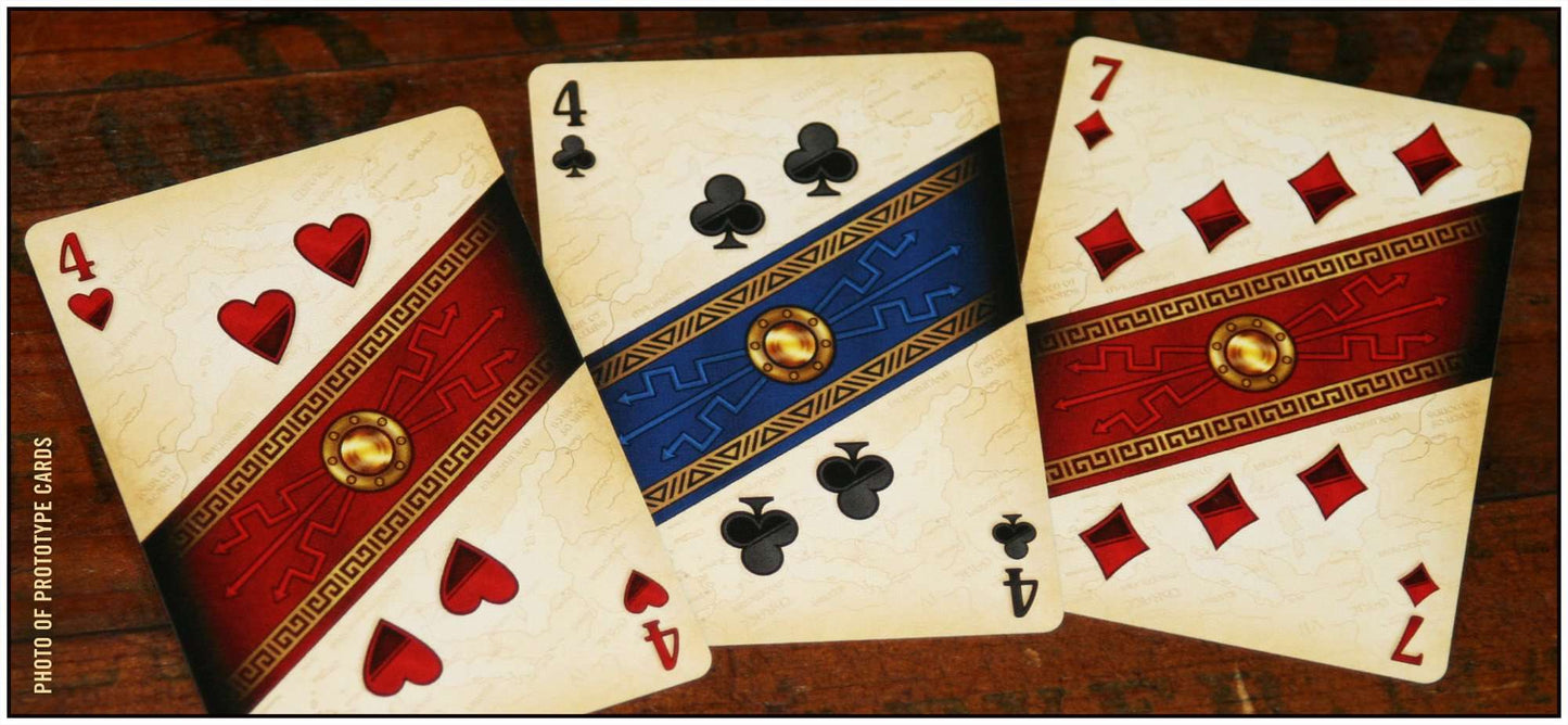 PlayingCardDecks.com-ROME: Antony & Caesar 2 Deck Set Playing Cards LPCC