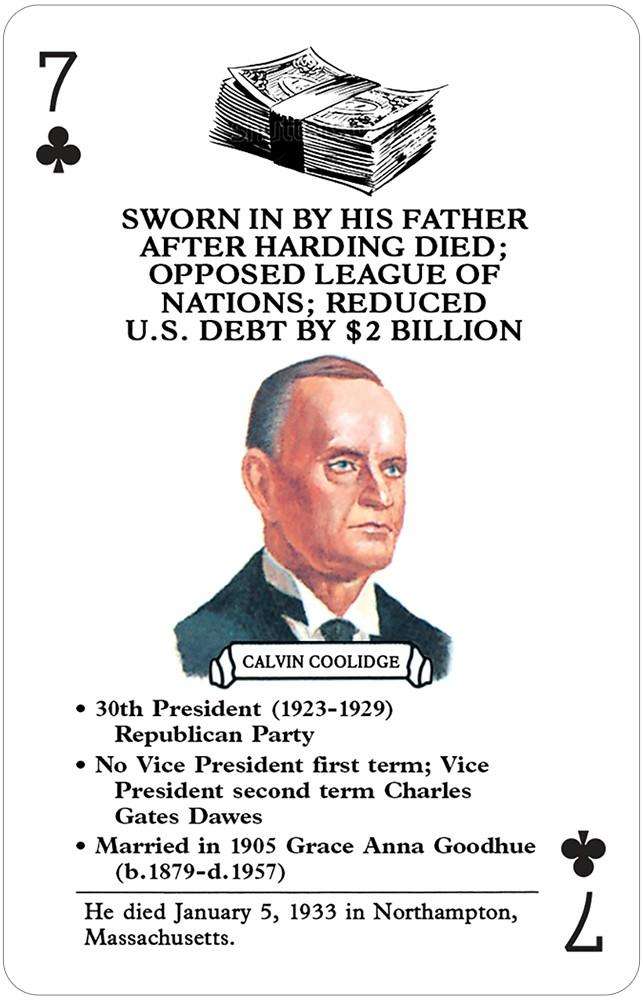 PlayingCardDecks.com-Presidents III Card Game USGS