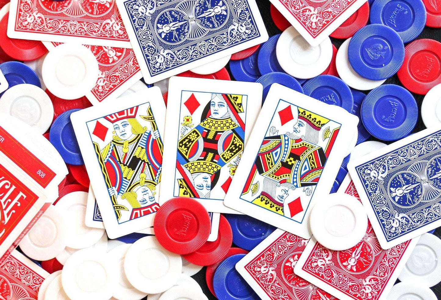 PlayingCardDecks.com-Gilded Faro Edition Bicycle Playing Cards