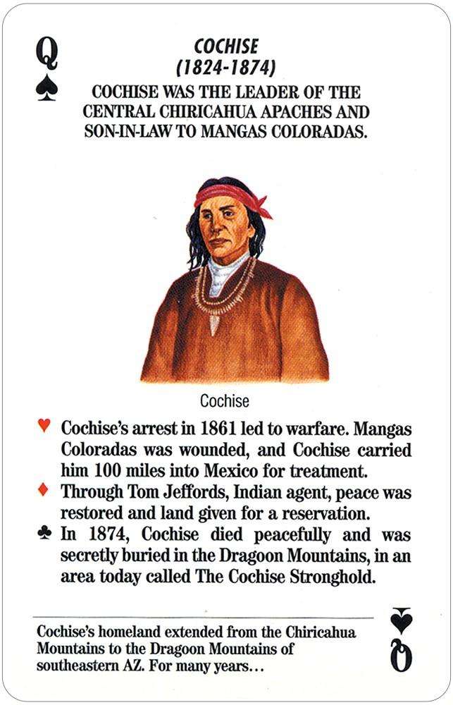 PlayingCardDecks.com-Indian Chiefs of the Old West Playing Cards USGS