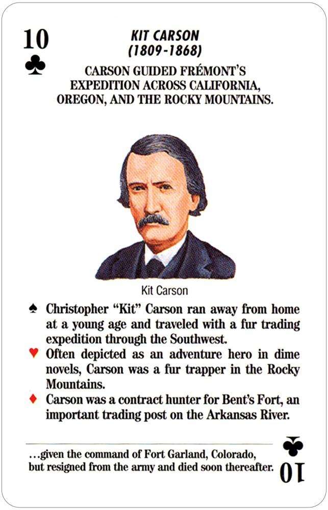PlayingCardDecks.com-Frontiersmen of the Old West Playing Cards USGS