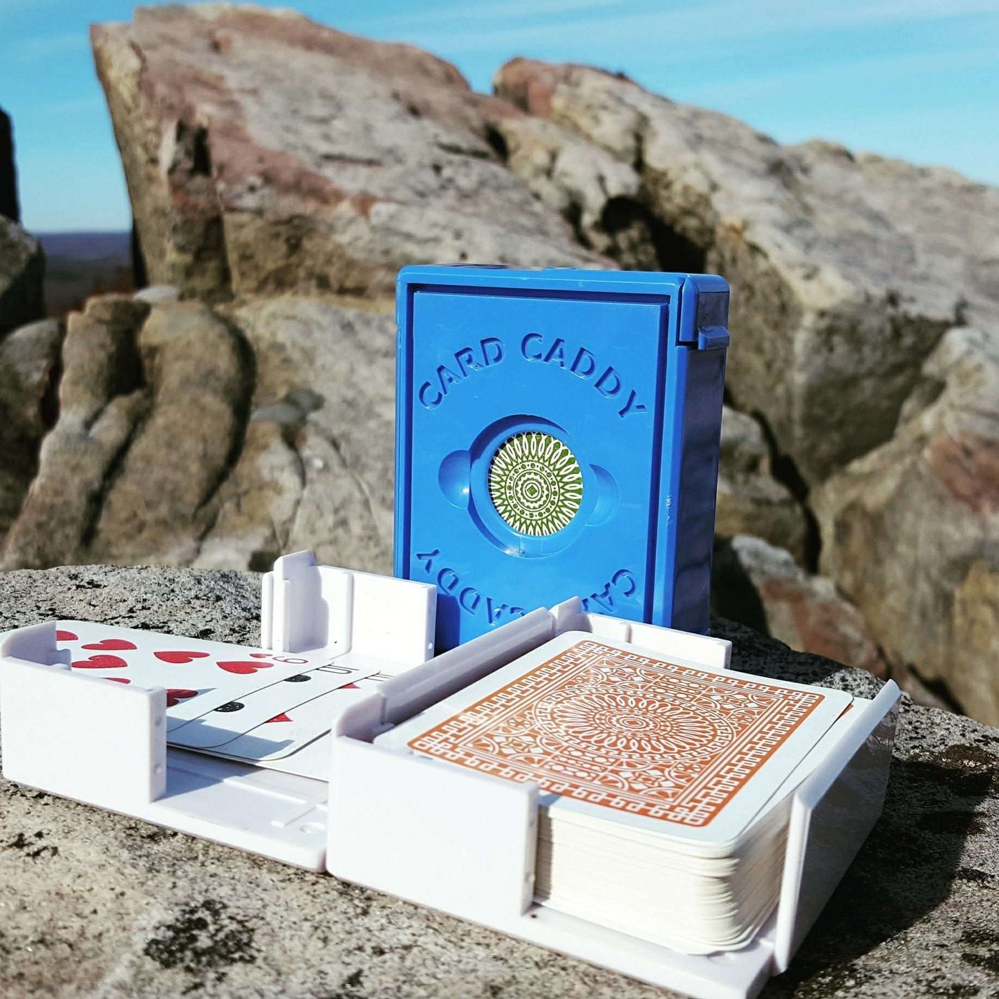 PlayingCardDecks.com-Card Caddy Storage Box & Discard Tray - 6 Colors