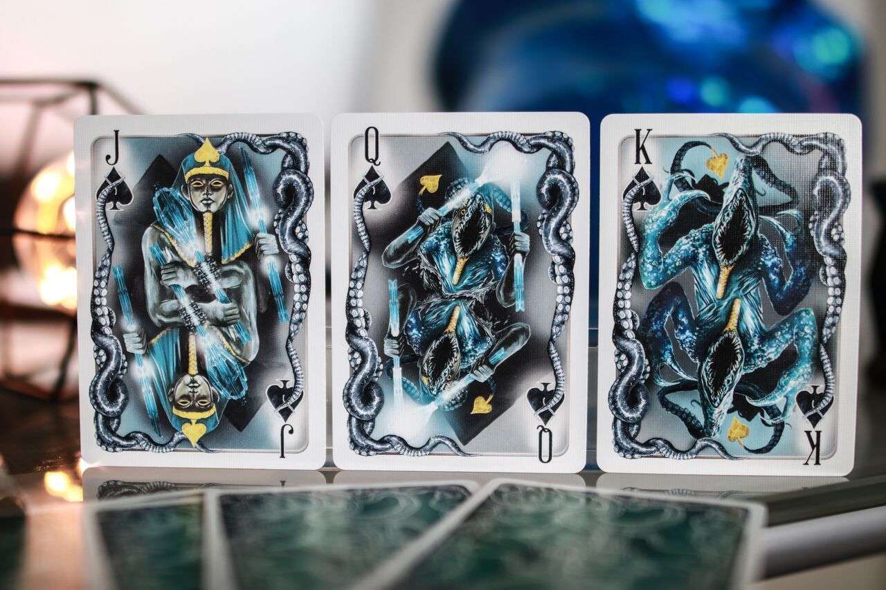 PlayingCardDecks.com-Cthulhu Cardnomicon Bicycle Playing Cards