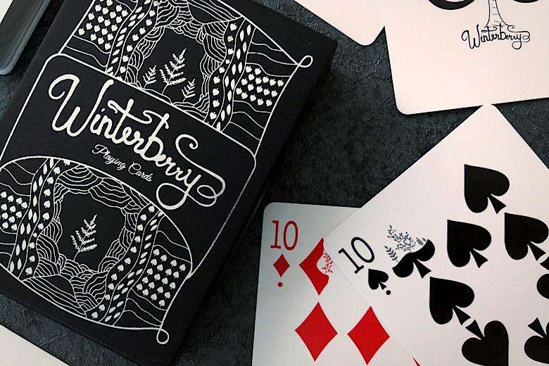 PlayingCardDecks.com-Winterberry Playing Cards USPCC