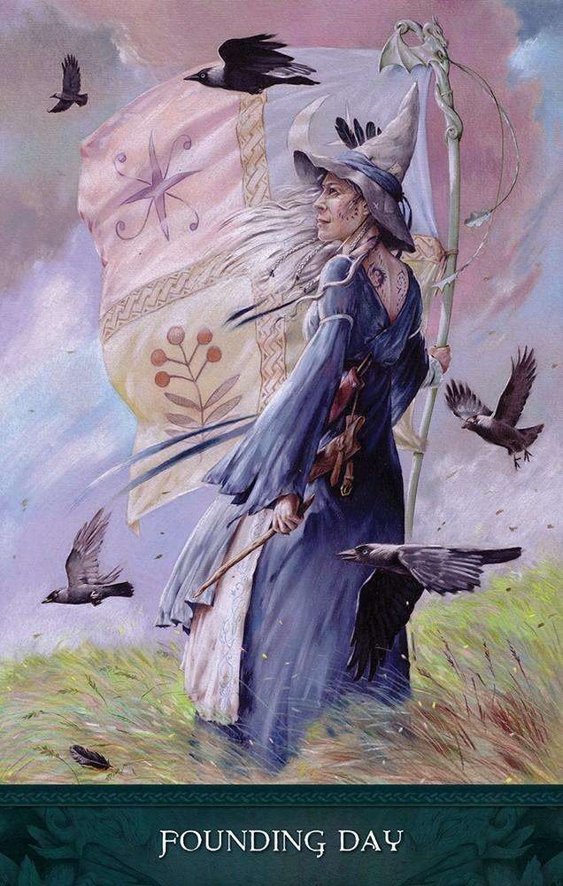 PlayingCardDecks.com-Raven's Wand Oracle Cards USGS