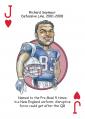 New England Football Heroes Playing Cards