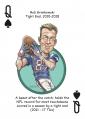 New England Football Heroes Playing Cards