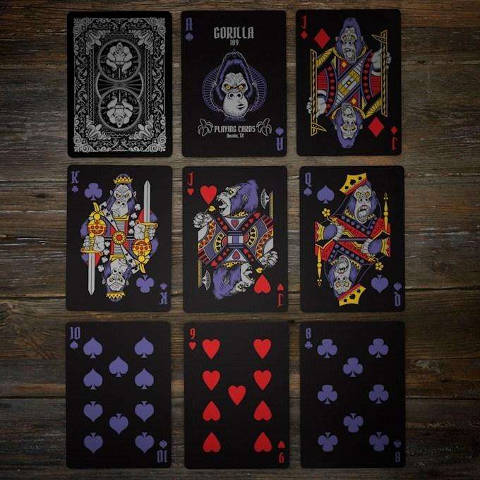 PlayingCardDecks.com-Gorilla Silverbacks Bicycle Playing Cards