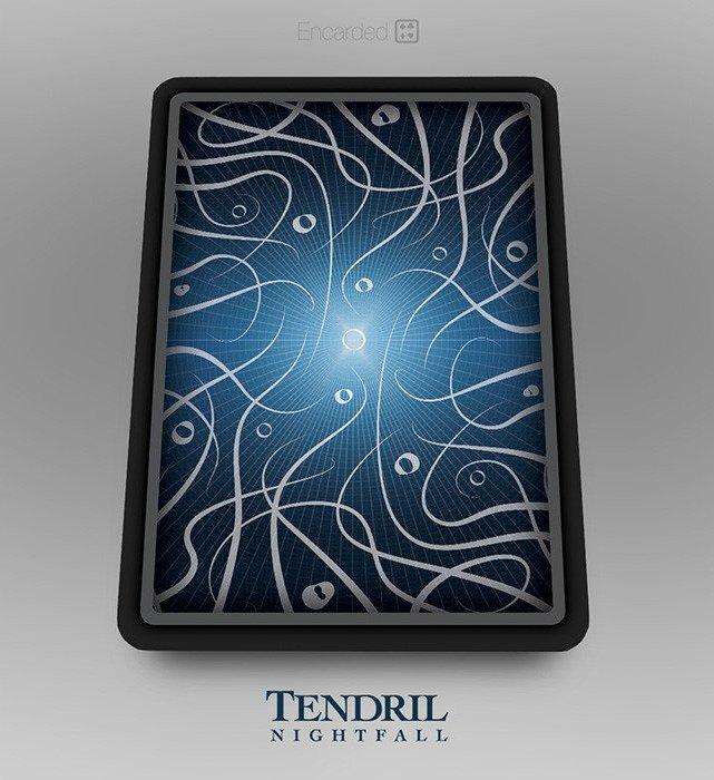 PlayingCardDecks.com-Tendril Nightfall v2 Playing Cards USPCC