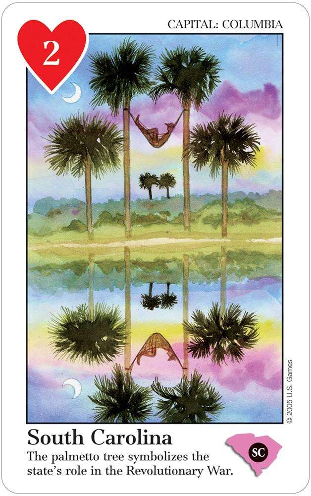 PlayingCardDecks.com-State by State of the USA Playing Cards USGS