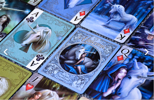 PlayingCardDecks.com-Unicorns Bicycle Playing Cards