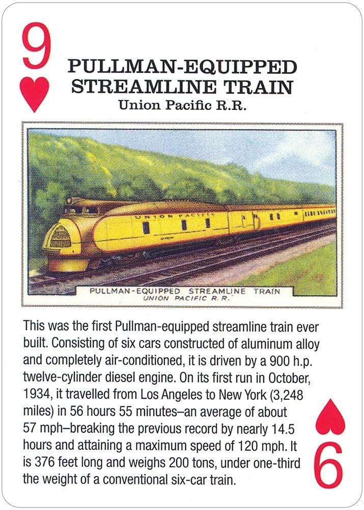 PlayingCardDecks.com-Vintage Railroad Playing Cards USGS