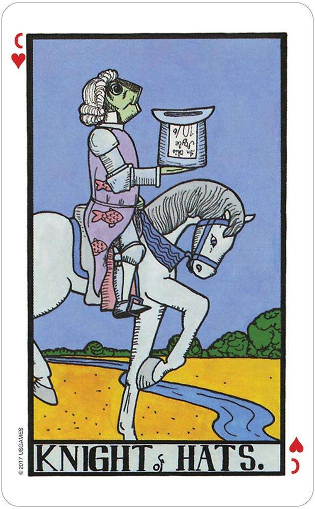 PlayingCardDecks.com-The Wonderland Tarot Deck in Tin USGS
