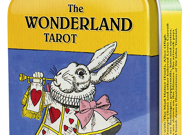 PlayingCardDecks.com-The Wonderland Tarot Deck in Tin USGS