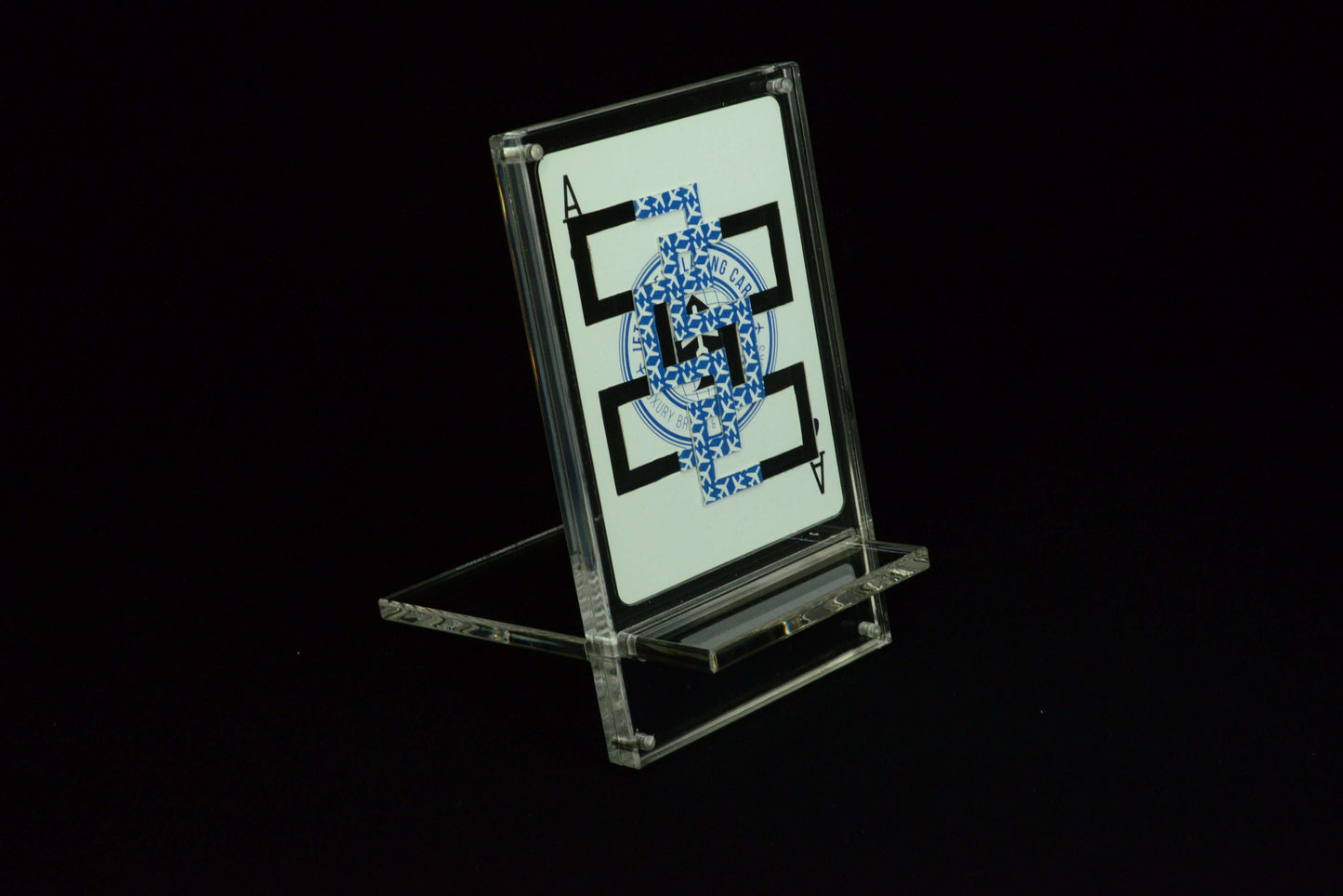 PlayingCardDecks.com-Carat XDS Single Card Display & Deck Stand