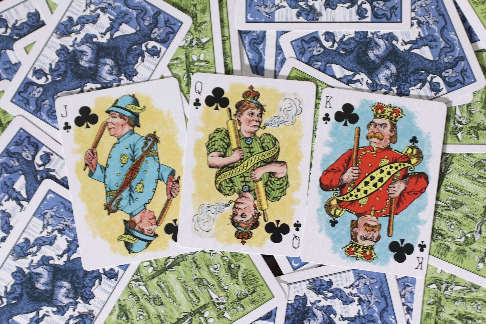 PlayingCardDecks.com-Hustling Joe Reproduction Playing Cards USPCC