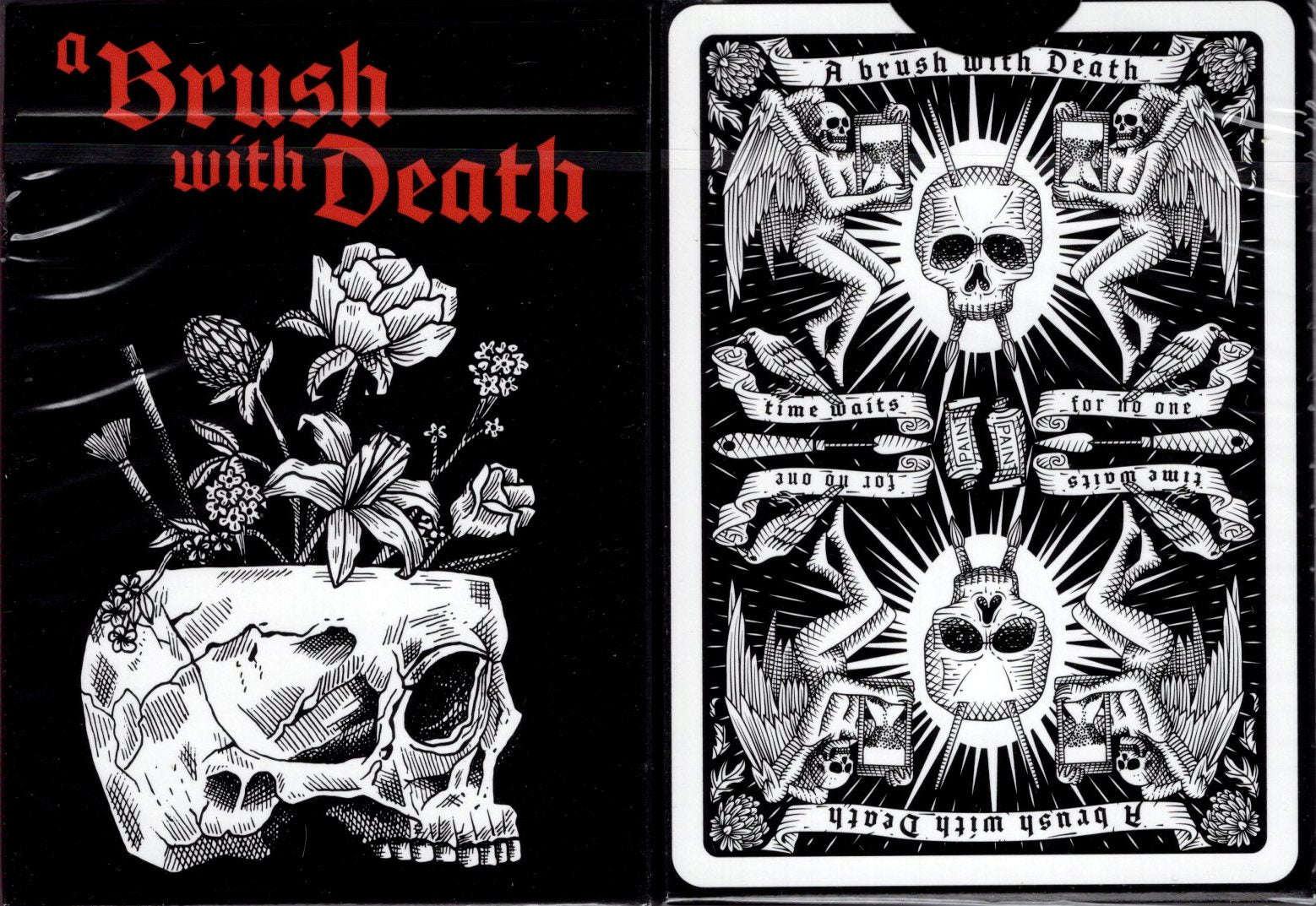 PlayingCardDecks.com-A Brush with Death Playing Cards USPCC
