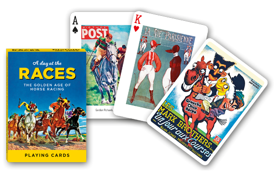 PlayingCardDecks.com-A Day at the Races Playing Cards Piatnik