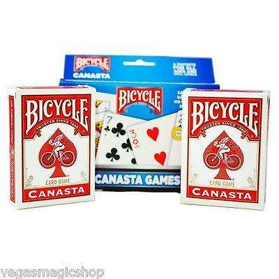 PlayingCardDecks.com-Canasta 2 Deck Set Bicycle Playing Cards