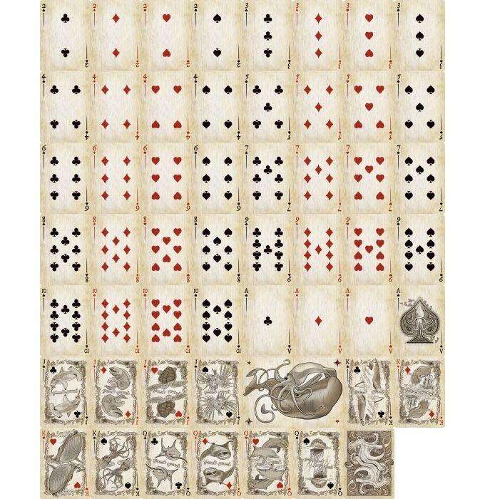 PlayingCardDecks.com-Sea Creatures Playing Cards Deck USPCC