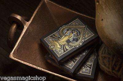 PlayingCardDecks.com-Tycoon Black Playing Cards USPCC