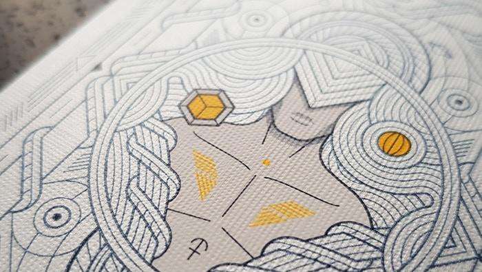 PlayingCardDecks.com-Monolith White Playing Cards USPCC