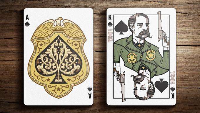 PlayingCardDecks.com-Wild West Bicycle Playing Cards