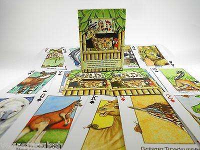 PlayingCardDecks.com-Wild Playing Cards Hidden Seek-N-Find Animals Deck