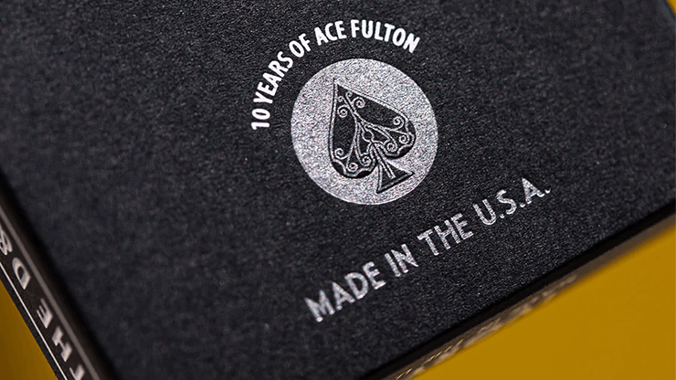 PlayingCardDecks.com-Ace Fulton's Casino Black Playing Cards USPCC