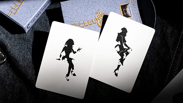 PlayingCardDecks.com-Ace Fulton's Cowboy Denim Playing Cards USPCC