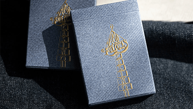 PlayingCardDecks.com-Ace Fulton's Cowboy Denim Playing Cards USPCC