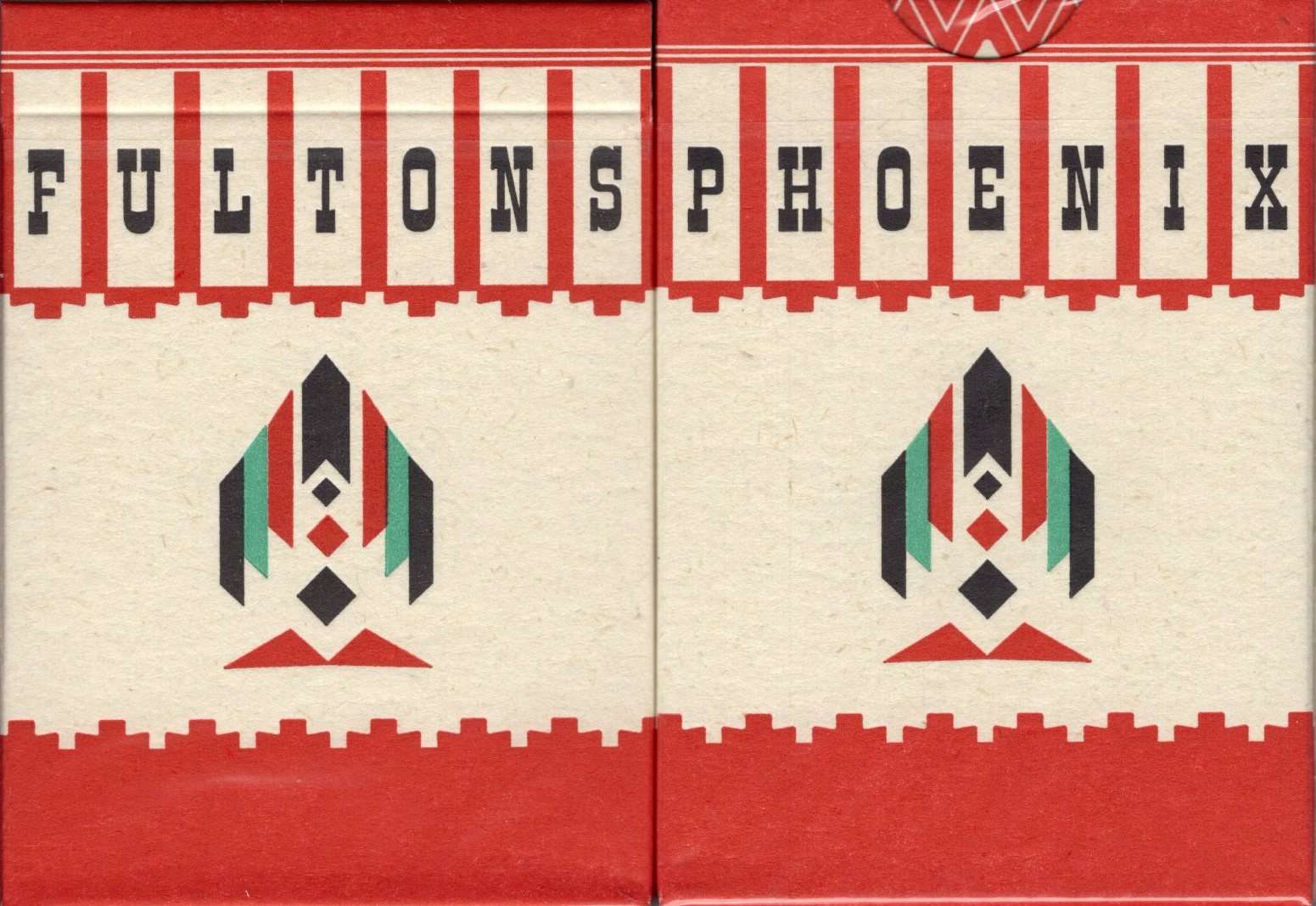 ACE FULTON'S PHOENIX CASINO PLAYING CARDS ARIZONA RED