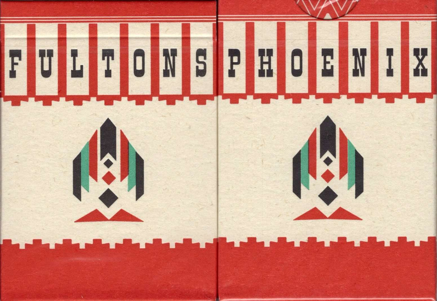 PlayingCardDecks.com-Ace Fulton's Phoenix Casino Red Playing Cards USPCC