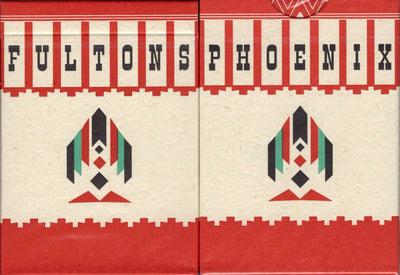 PlayingCardDecks.com-Ace Fulton's Phoenix Casino Red Playing Cards USPCC