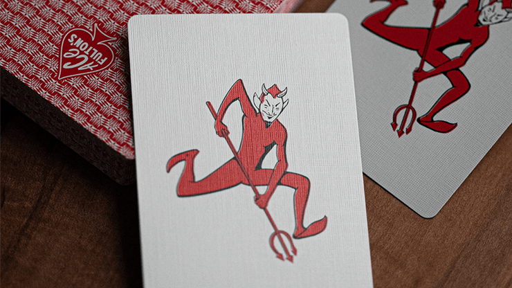 PlayingCardDecks.com-Ace Fulton's Phoenix Casino Red Playing Cards USPCC