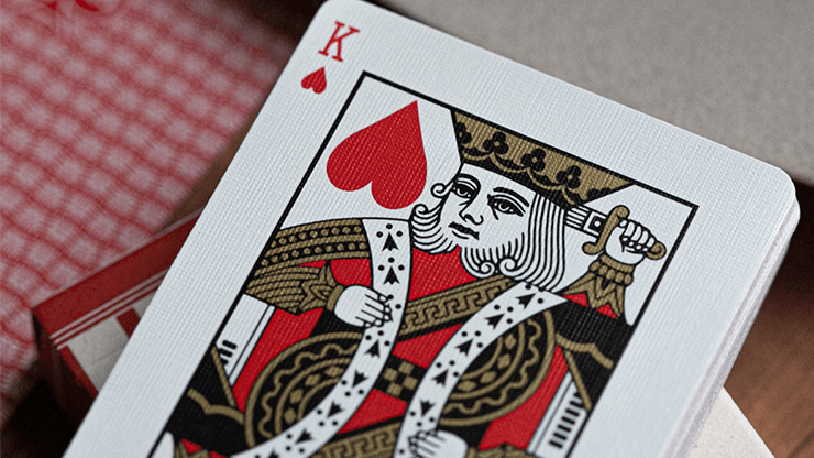 PlayingCardDecks.com-Ace Fulton's Phoenix Casino Red Playing Cards USPCC
