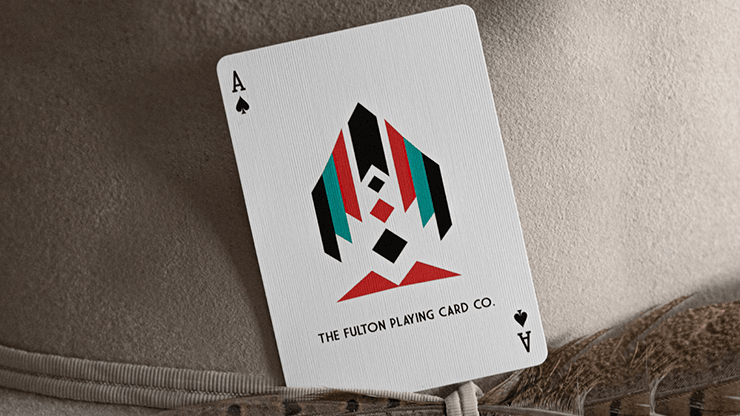 PlayingCardDecks.com-Ace Fulton's Phoenix Casino Red Playing Cards USPCC